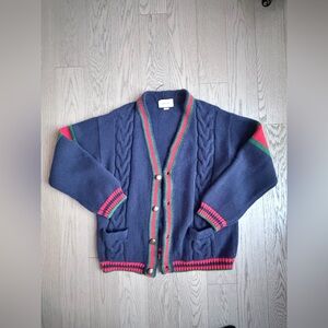 Gucci soft wool cardigan XL